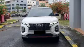 [ LOW KM ] Hyundai Creta Prime 1.5 IVT BOSE AT Putih 2023/2024