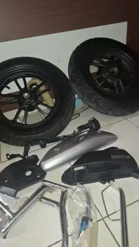 Ban + Velg, Aksesoris Scopy