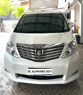 DIJUAL TOYOTA ALPHARD THN 2011/AT 2.4