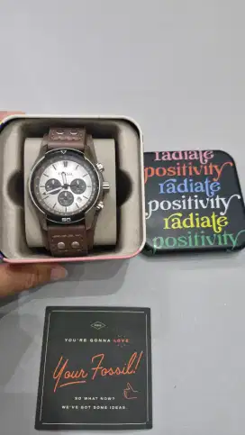 JAM TANGAN PRIA FOSSIL KULIT CH 2565 COACHMEN 100% ORIGINAL