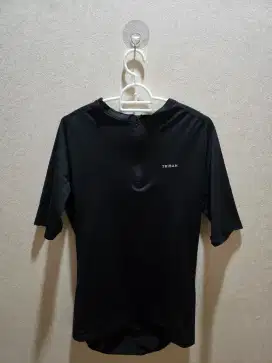 Jersey Sepeda Roadbike Triban Decathlon M Black (Used)