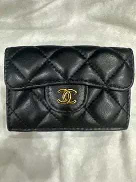 Dompet Channel (Kulit Lambskin Asli)