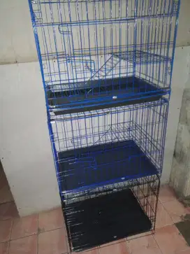 Kandang kucing tingkat 1 ukuran 60