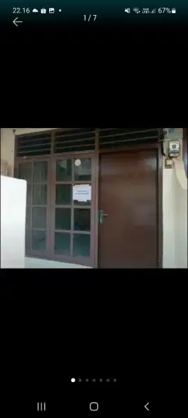 Dikontrakan rumah 1 kamar ada ac pondok pinang kebayoran lama