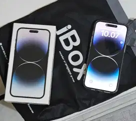 IBOX Iphone 14 Promax Pro Max 128 GB RESMI Space Black Hitam Murah BU