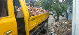 Jasa buang puing dan sampah proyek urugan jakarta.