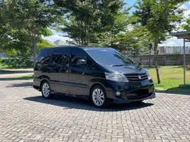 JUAL MURAH ALPHARD TIPE TERTINGGI 2.4 ASG 2008 MULUS LOW KM