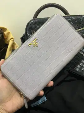 Dompet authentic prada long wallet