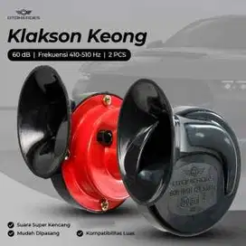 Type R Klakson Keong Mobil Air Horn 12V 60dB 2 PCS