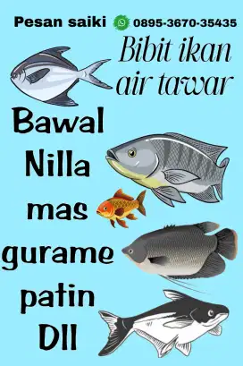 Bibit ikan air tawar