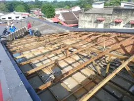 Tukang perbaikan atap rembes, renovasi rumah, perbaikan kanopi,