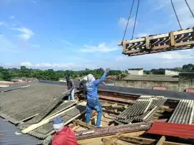 Tukang bangunan, perbaikan atap bocor, dinding rembes, renovasi rumah