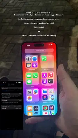 iPhone 15 Plus 128