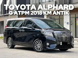 KM LOW (29 RB) TOYOTA ALPHARD G ATPM 2018