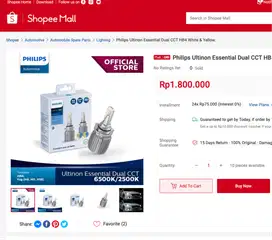 lampu kabut mobil Philips