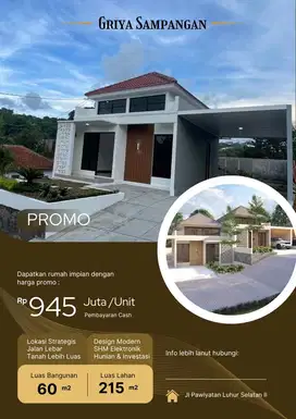 Rumah gajahmungkur 50m dari jalan raya Strategis Investasi Pasti