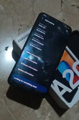 HP SAMSUNG A20 (LENGKAP NORMAL)