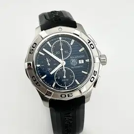 TAG Heuer Aquracer Chronograph Blue Dial CAP2112