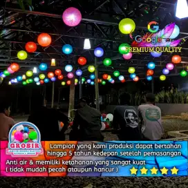 Grosir lampion benang gantung outdoor dan indoor 07