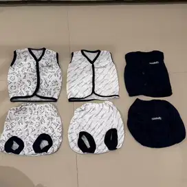 [set 3] Baju Bayi Buntung - Setelan Bayi - Baju Bayi Newborn