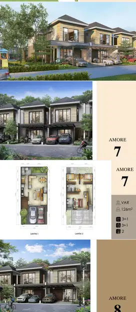 Dipasarkan Rumah Minimalis di Discovery Amore Bintaro sektor 9
