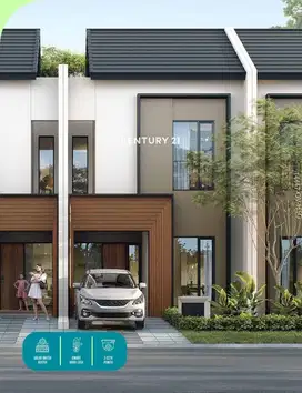Rumah Dijual New Cluster Vola Tipe Iota Alam Sutera 2