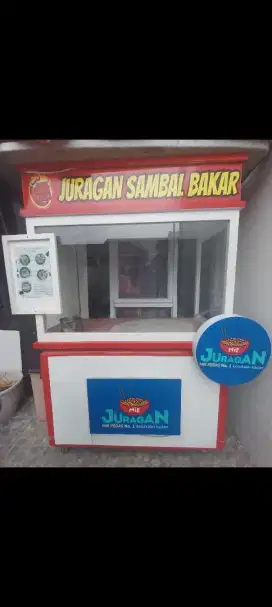 Gerobak utk jualan makanan