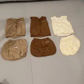 [set 3] Baju Bayi Buntung - Setelan Bayi - Baju Bayi Newborn