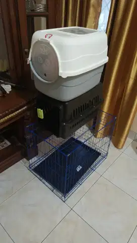 KANDANG, LITTER BOX, PET CARGO