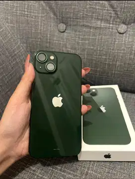 iPhone 13 128gb Green Ex Garansi Resmi iBox Fullset