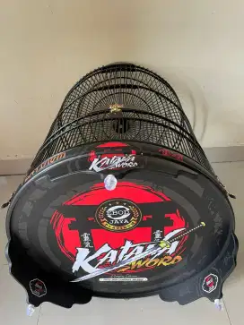 Kandang murai Ebod jaya baru decal PVC no 2 only 1.1 JT pondok aren
