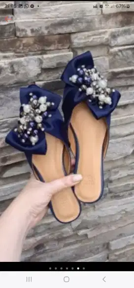 Preloved Devi sendal mules mewah