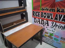Boat multiguna+ meja kursi
