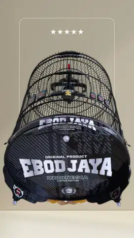 Sangkar ebod pvc kandang ebod decal