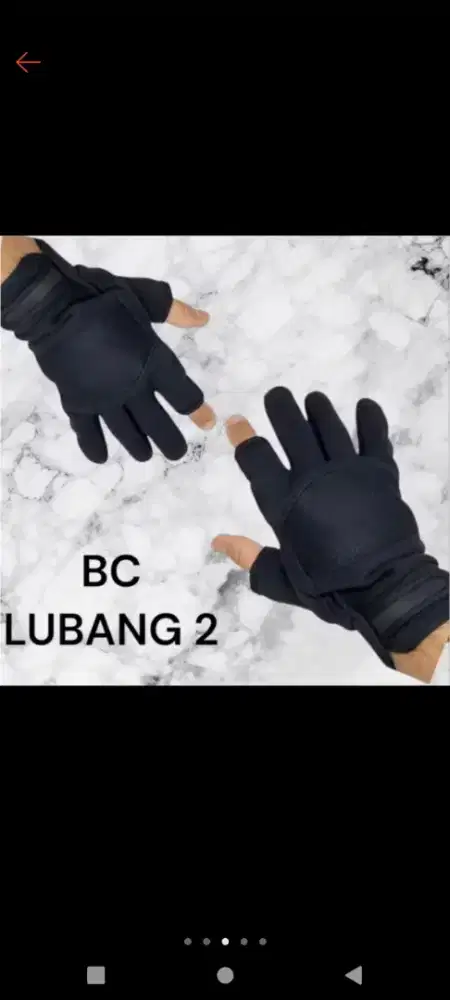 Sarung tangan motor