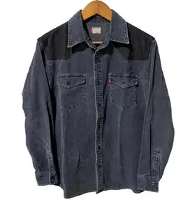 LEVIS CORDUROY WESTERN MIX FAUX SUEDE