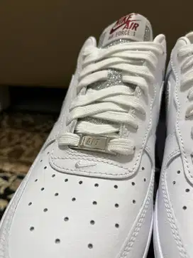 WMNS NIKE AIR FORCE 1 '07 LX WHITE/MULTI-COLOR-WHITE ORIGINAL 100%