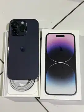 iPhone 14 Pro 256 iBox   Fullset  No minus Bh 79%  Harga 13 juta