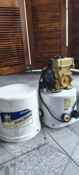 Pompa air listrik Otomatis SANYO sumur dangkal P-H130B