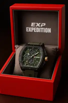 [Second] Jam Tangan Expedition Pria E6782 MCR Rubber Original 100%