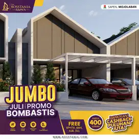 RUMAH BARU DESAIN KEKINIAN 1 LANTAI DI SOLO TIMUR