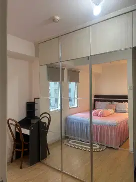 JUAL! 3BR MODIF 2BR FURNISHED CATTLEYA ATAS MALL BASSURA CITY APT