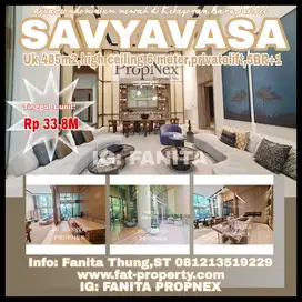 condominium mewah Savyavasa di Kebayoran Baru,Jakarta Selatan uk 485m2