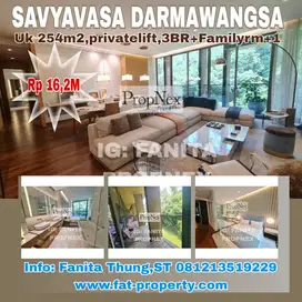 Condominium mewah Savyavasa Darmawangsa,Kebayoran Baru,JakSel uk 254m2