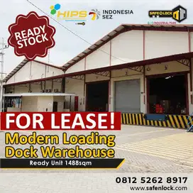 Disewakan Loading Dock 2000m2 Kawasan Safe n Lock - Sidoarjo