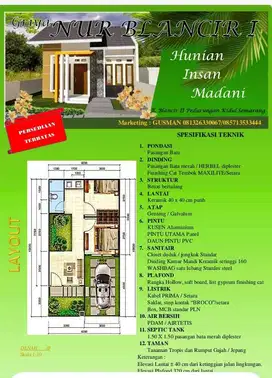 Rumah Murah  Pedurungan 200 jtan Bs KPR Dkt Horison Jln Ry Majapahit