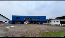 Dijual/ Disewakan murah kantor 2 lt, gudang, dan tanah di sawangan.