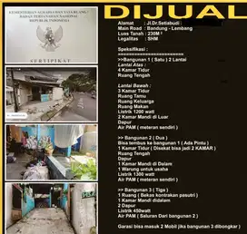 DI JUAL RUMAH HITUNG TANAH DI SETIABUDI