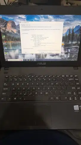 Laptop asus core i3, keyboard dan baterai baru
