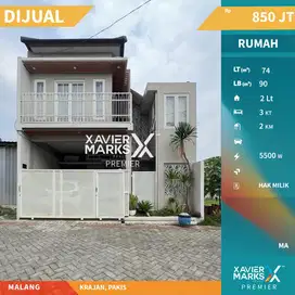 Dijual Rumah Modern Siap Bangun 2 Lantai Di Krajan Pakis Malang(OLX361
